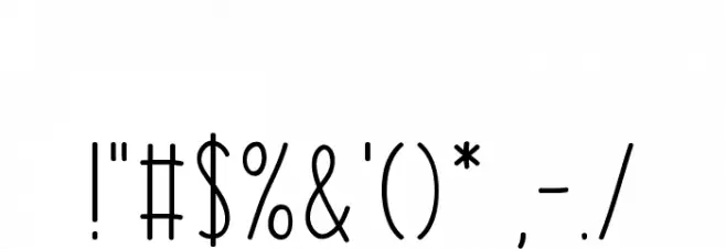 Fallen Dreamer Font OTHER CHARS