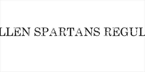 Fallen Spartans Regular Logo