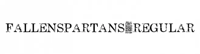 FallenSpartans-Regular  les polices de caractères gratuit tlcharger