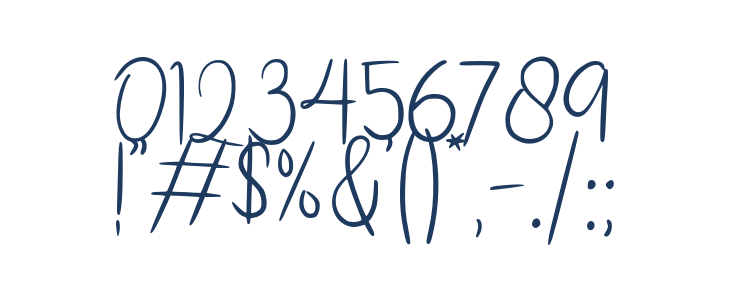 Fallind-Regular Other Characters