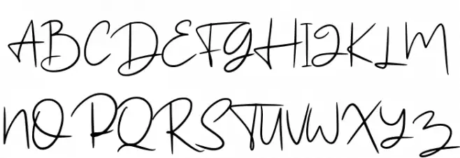 Fallind-Regular Schriftart Groß