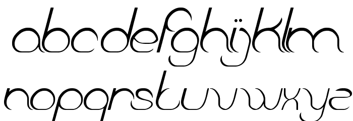 Falling In Love Font LOWERCASE
