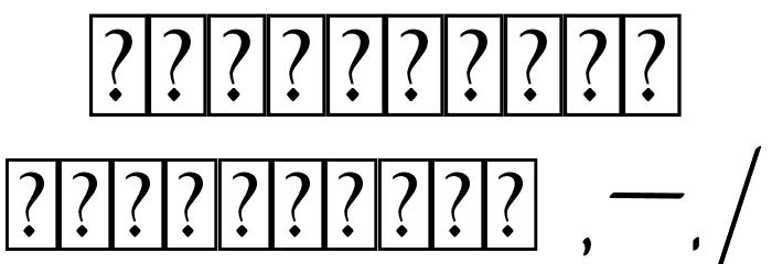 Falling Lemon Font OTHER CHARS