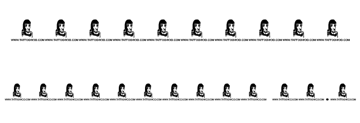 Falling Rain Font OTHER CHARS