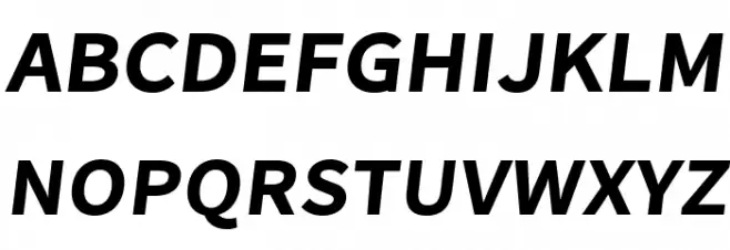Falling Sky BoldPlus Oblique Шрифта ВЕРХНИЙ