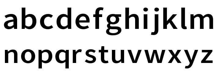Falling Sky Extended Font LOWERCASE