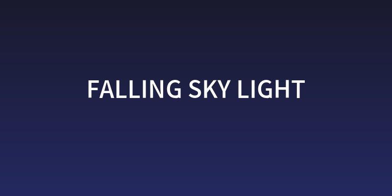 Falling Sky Light Social Header