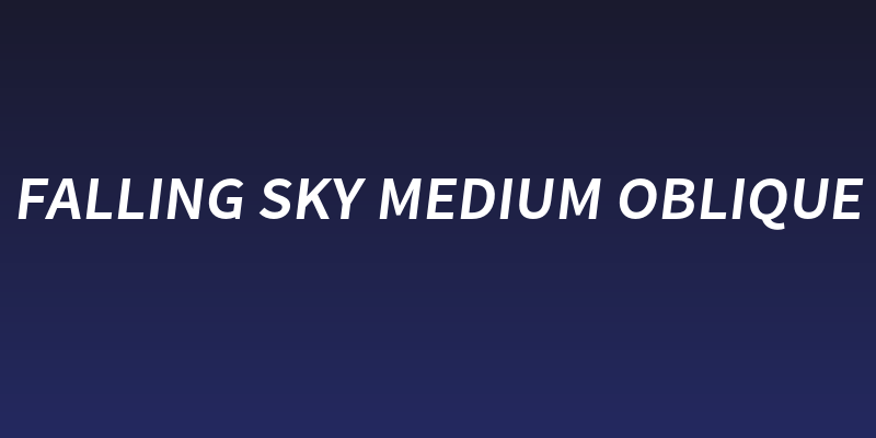 Falling Sky Medium Oblique Social Header