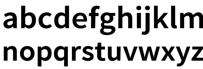 Falling Sky Medium Font LOWERCASE