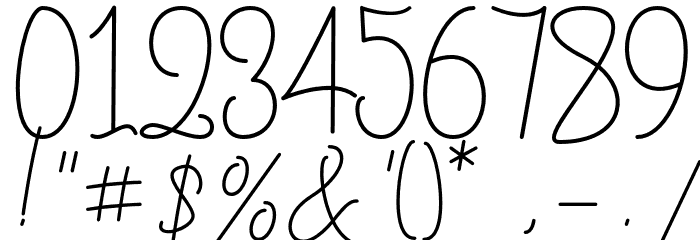 Falling Slowly Free Demo Regular Font Alte caractere