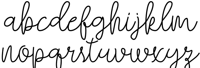 Falling Slowly Free Demo Regular Font Litere mici