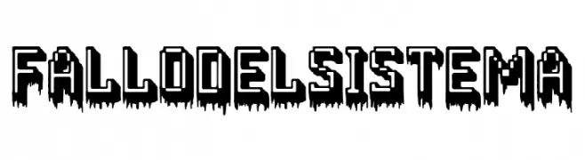 Fallo del Sistema  Free Fonts Download