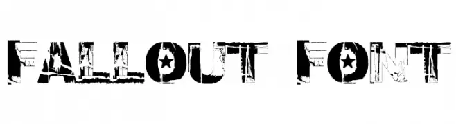 Fallout Font  لخطوط تنزيل