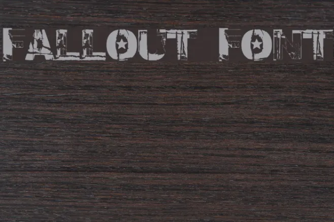 Fallout Font Example 1