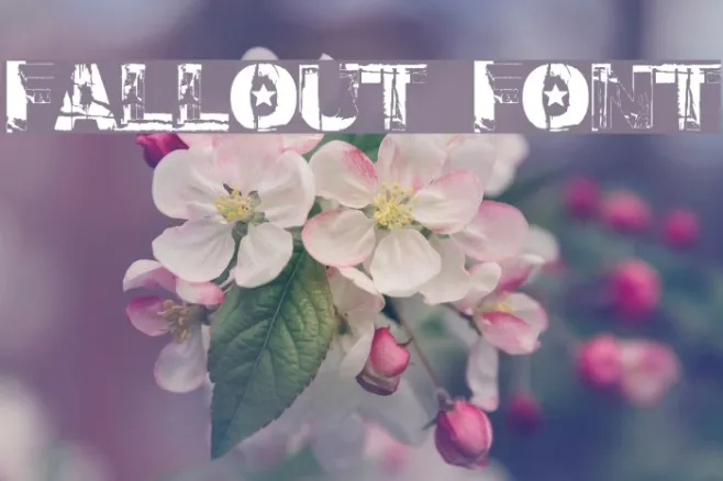 Fallout Font Example 3