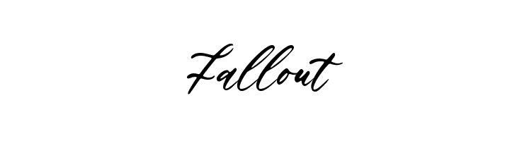 Fallout  Frei Schriftart Herunterladen