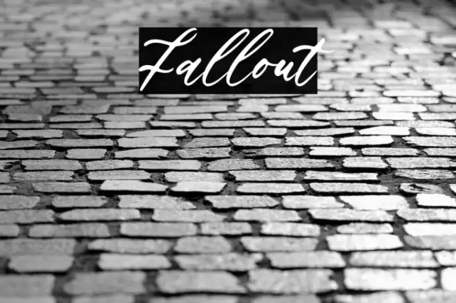 Fallout Font examples