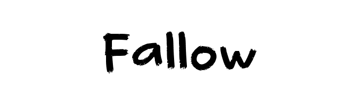 Fallow  免费字体下载