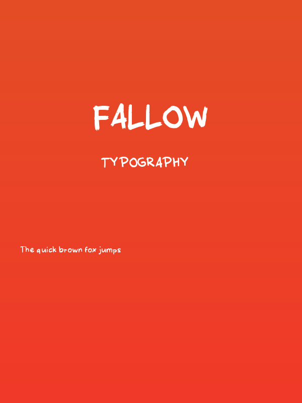 Fallow Poster