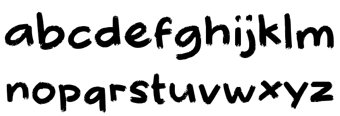 Fallow Font LOWERCASE