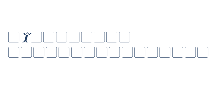 Falmer Bold Italic Other Characters