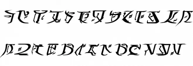 Falmer Bold Italic Fonte MAIÚSCULAS