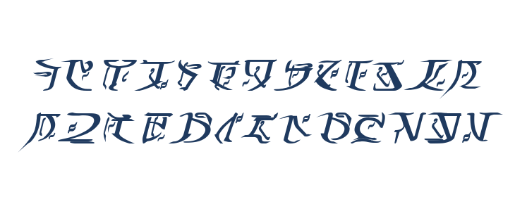 Falmer Bold Italic Lowercase
