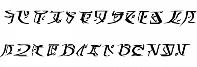 Falmer Bold Italic 字体 小写