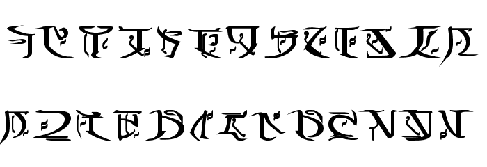 Falmer Bold Font LOWERCASE