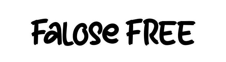 Falose FREE  Frei Schriftart Herunterladen