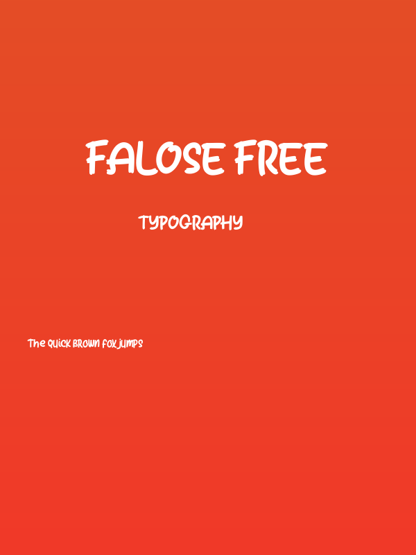 Falose FREE Poster
