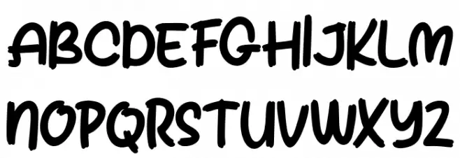 FaloseFREE Schriftart Groß