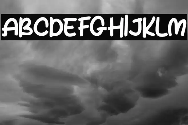 FaloseFREE Font examples