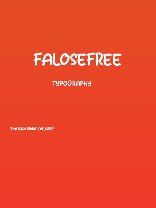 FaloseFREE Poster
