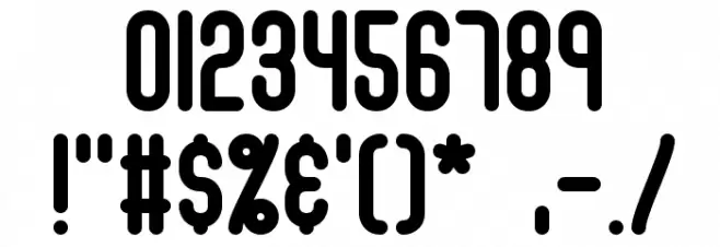 False Positive Round BRK Font OTHER CHARS