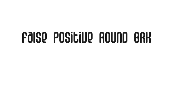 False Positive Round BRK Logo