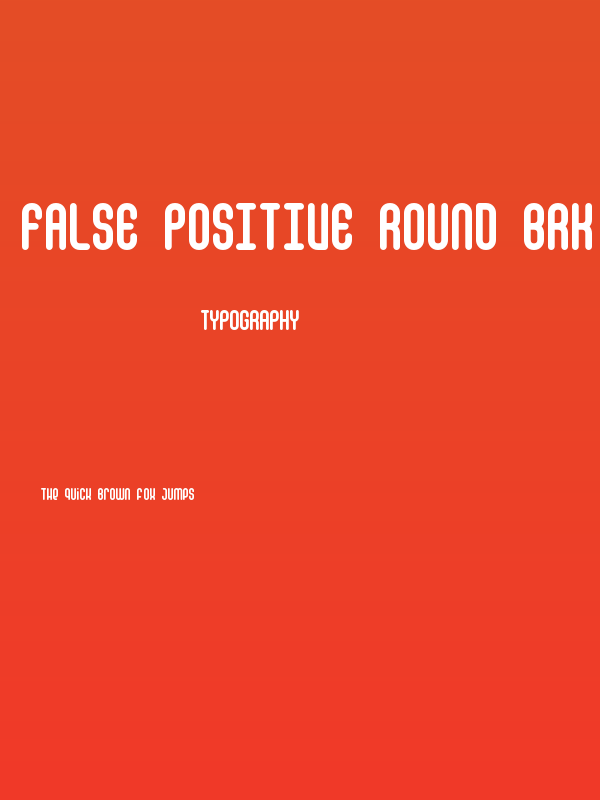 False Positive Round BRK Poster