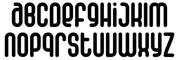 False Positive Round BRK Font LOWERCASE