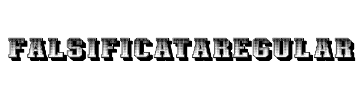 Falsificata Regular  Скачать бесплатные шрифты