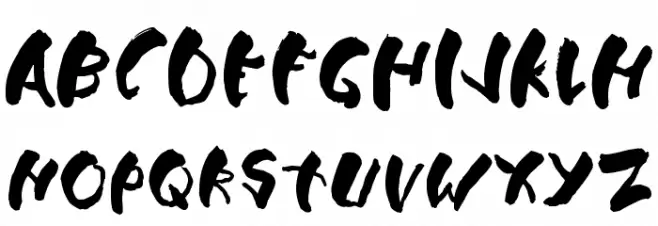 Falsthan Font LOWERCASE