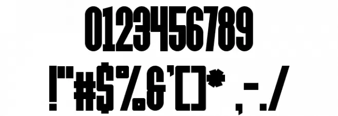 Faltura Animals Font OTHER CHARS