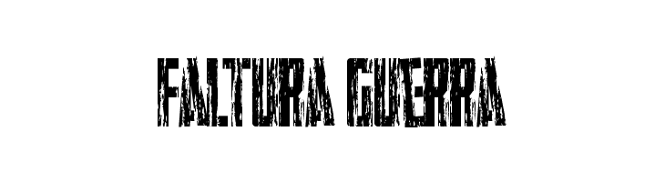 Faltura Guerra  Frei Schriftart Herunterladen