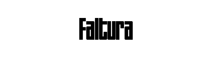 Faltura Font