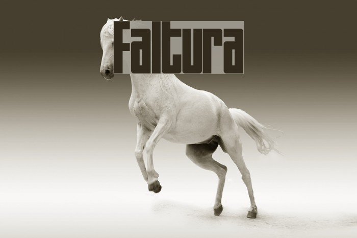 Faltura Font examples