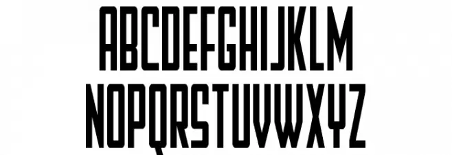 Falzon Condensed Font Litere mari