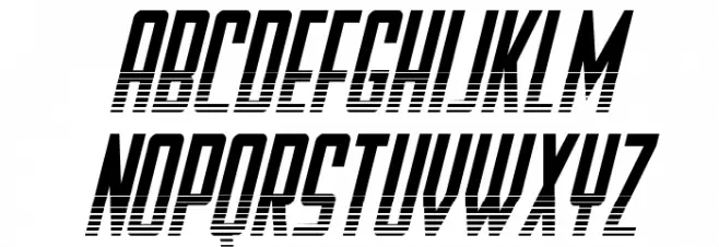 Falzon Halftone Italic خط أحرف كبيرة