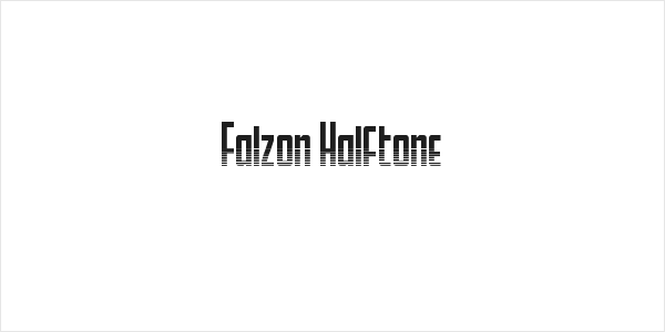 Falzon Halftone Logo