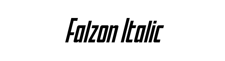 Falzon Italic  Free Fonts Download