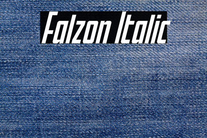 Falzon Italic Example 2
