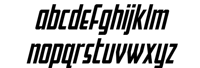 Falzon Italic Font LOWERCASE